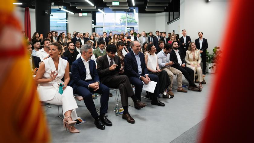 El consejero López-Valverde en la gala de los III Q5 Awards