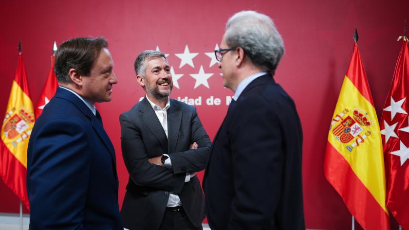 El consejero García Martín en el encuentro del World Jurist Young Program