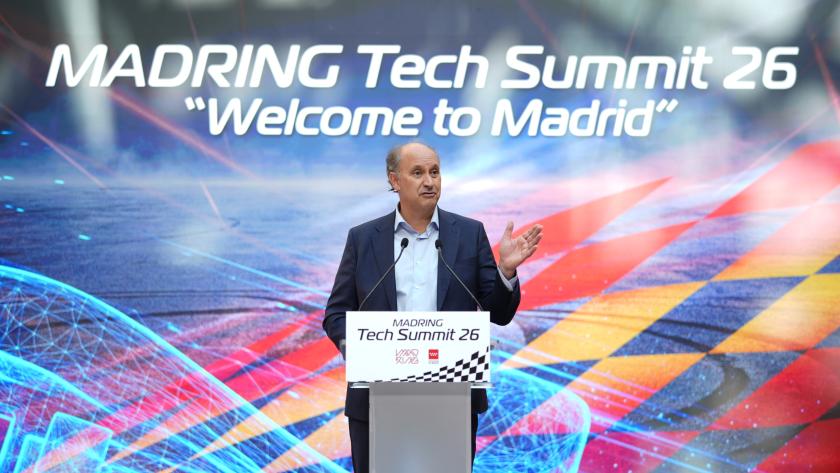 El consejero López-Valverde en la clausura del Madring Tech Summit