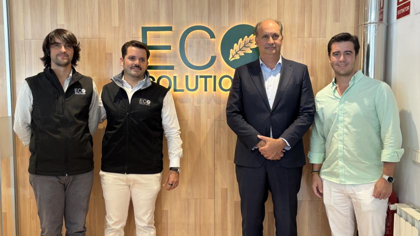 El consejero López-Valverde en la startup Ecosolutions