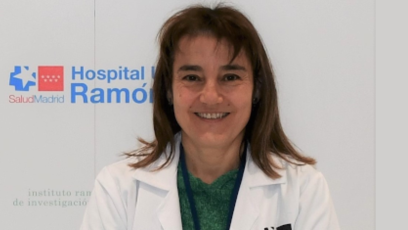 Imagen de la doctora del Hospital Universitario Ramón y Cajal galardonada