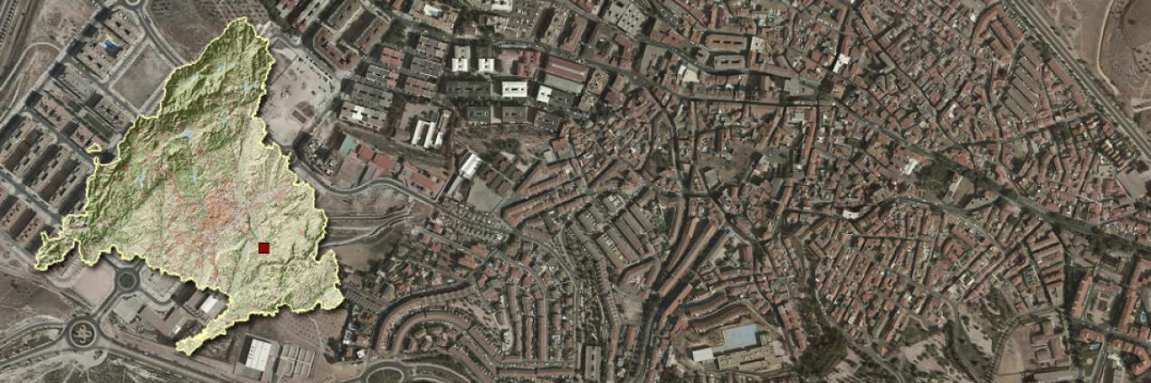 vista aérea de Arganda del Rey