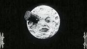 escena película viaje a la luna