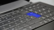 Teclado de un ordenador portátil