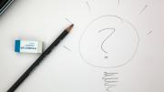 Imagen lápiz e interrogación