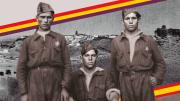 Foto tres soldados Guerra Civil