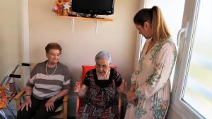 La consejera Dávila en la Residencia y el Centro Social Perpetuo Socorro