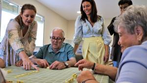 La consejera Dávila en la Residencia y el Centro Social Perpetuo Socorro