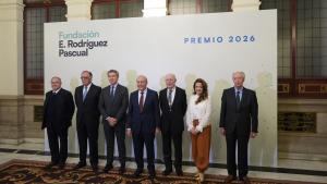 La sanidad pública madrileña suma 14.600 investigadores con un aumento del 18% en la inversión pública dedicada a estos proyectos La consejera Matute en la entrega del Premio Eugenio Rodríguez Pascual