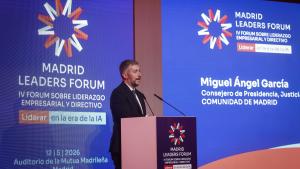 Miguel Ángel García Martín en el Madrid Leaders Forum