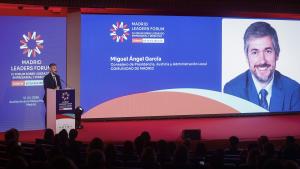 La Comunidad de Madrid inaugura el encuentro de liderazgo empresarial y directivo Madrid Leaders Forum Miguel Ángel García Martín en el Madrid Leaders Forum