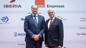 El consejero Miguel López-Valverde durante la mesa de diálogo Madrid Innovation District