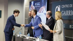 El consejero Miguel Ángel García Martín durante la entrega de los Premios que reconocen la excelencia académica en Derecho de Empresa para estudiantes de último año