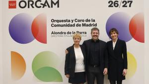 La Orquesta y Coro de la Comunidad de Madrid nutrirá su temporada 2026/2027 de artistas internacionales en un diálogo entre tradición y contemporaneidad El consejero Mariano de Paco Serrano en la presentación de la nueva temporada de la ORCAM