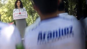 Díaz Ayuso visita el Centro Especializado de Tecnificación Deportiva La Piragüera La presidenta Isabel Díaz Ayuso durante su visita por el 50º aniversario del Club Escuela de Piragüismo Aranjuez