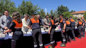 Entrega de diplomas IFISE Protección Civil