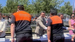 Entrega de diplomas IFISE Protección Civil