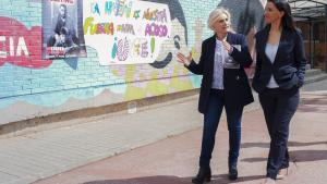La consejera Mercedes Zarzalejo durante la presentación de la campaña que informa sobre los recursos en la lucha contra el acoso escolar
