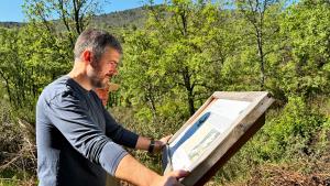 García Martín en la Marcha La Rinconada - La Hiruela García Martín en la Marcha La Rinconada - La Hiruela