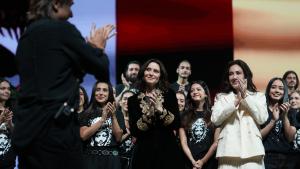 Díaz Ayuso defiende cinco siglos de mestizaje entre España y México frente a discursos del odio Díaz Ayuso defiende cinco siglos de mestizaje entre España y México frente a discursos del odio