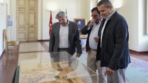 Jorge Rodrigo - Cesión a Boadilla de la maqueta del Palacio Infante Don Luis 