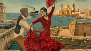 cartel de DE CUBA A CÁDIZ
