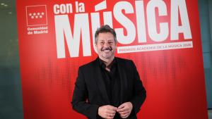 La Comunidad de Madrid patrocina los III Premios de la Academia Española de la Música El consejero De Paco Serrano en los III Premios de la Academia Española de la Música