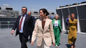 Inauguración en Alcobendas dos nuevos Centros de Procesamiento de Datos Ayuso visita las instalaciones de Equinix