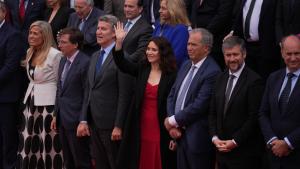 La presidenta Isabel Díaz Ayuso en la recreación histórica del levantamiento del pueblo madrileño contra el ejército francés el 2 de mayo de 1808