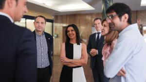 Zarzalejo entrega los VIII premios Fermina Orduña La consejera Mercedes Zarzalejo durante la entrega de los premios que reconocen la innovación de personas que han desarrollado nuevas tecnologías para el tejido productivo y empresarial