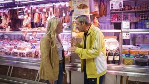 Rocío Albert durante su visita a la Galería Comercial Pryconsa Rocío Albert durante su visita a la Galería Comercial Pryconsa