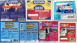 Envases de quesos con Listeria Envases de quesos frescos de vaca implicados en alerta alimentaria por presencia de Listeria monocytogenes