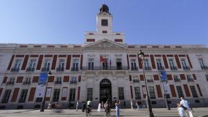 Imagen del Centro Internacional de prensa para la visita del papa