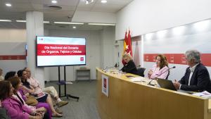 La consejera Fátima Matute durante la celebración del Día del Donante de Órganos y Tejidos
