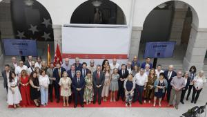 García Martín participa en la entrega de los reconocimientos del Gobierno regional a los trabajadores que cumplen 30 años de servicio en la Administración regional El consejero Miguel Ángel García Martín durante la entrega de los reconocimientos a los trabajadores que cumplen 30 años de servicio en la Administración regional