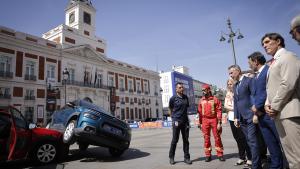 El consejero Carlos Novillo durante el XX Encuentro Nacional de Rescate en Accidentes de Tráfico y Trauma