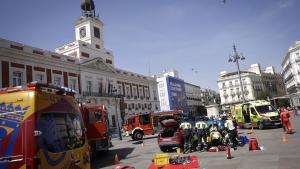 El consejero Carlos Novillo durante el XX Encuentro Nacional de Rescate en Accidentes de Tráfico y Trauma