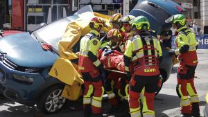 El consejero Carlos Novillo durante el XX Encuentro Nacional de Rescate en Accidentes de Tráfico y Trauma