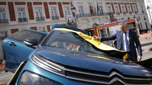 El consejero Carlos Novillo durante el XX Encuentro Nacional de Rescate en Accidentes de Tráfico y Trauma