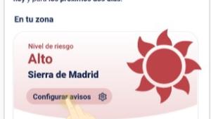 imagen del boletín para las olas de calor