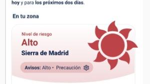 imagen del boletín para las olas de calor