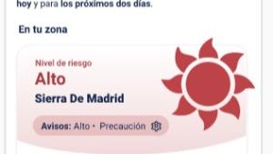 imagen del boletín para las olas de calor