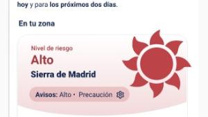 imagen del boletín para las olas de calor