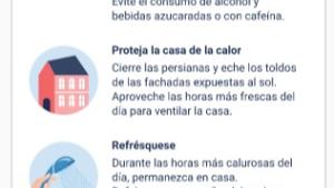 imagen del boletín para las olas de calor