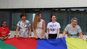La consejera Ana Dávila durante la presentación de los campamentos intergeneracionales 