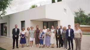 La consejera Ana Dávila durante la inauguración del proyecto residencial para mejorar la vida de mujeres con discapacidad intelectual