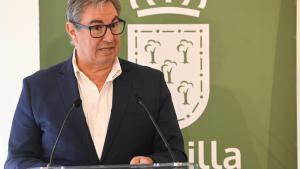 El viceconsejero José Antonio Sánchez durante la jornada Gestión de Residuos urbanos en la Comunidad de Madrid