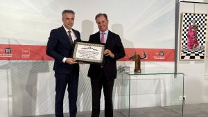 La Comunidad de Madrid reconoce a los toreros y a las ganaderías más destacadas de la Feria de San Isidro 2025 El consejero Novillo en la entrega de galardones de la Feria de San Isidro 2025