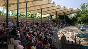 Familias de acogida en el Parque Faunia de Madrid