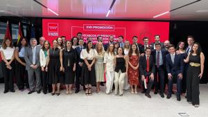 La consejera Albert en la clausura la XVII promoción, celebrado hoy en la sede de la Consejería.